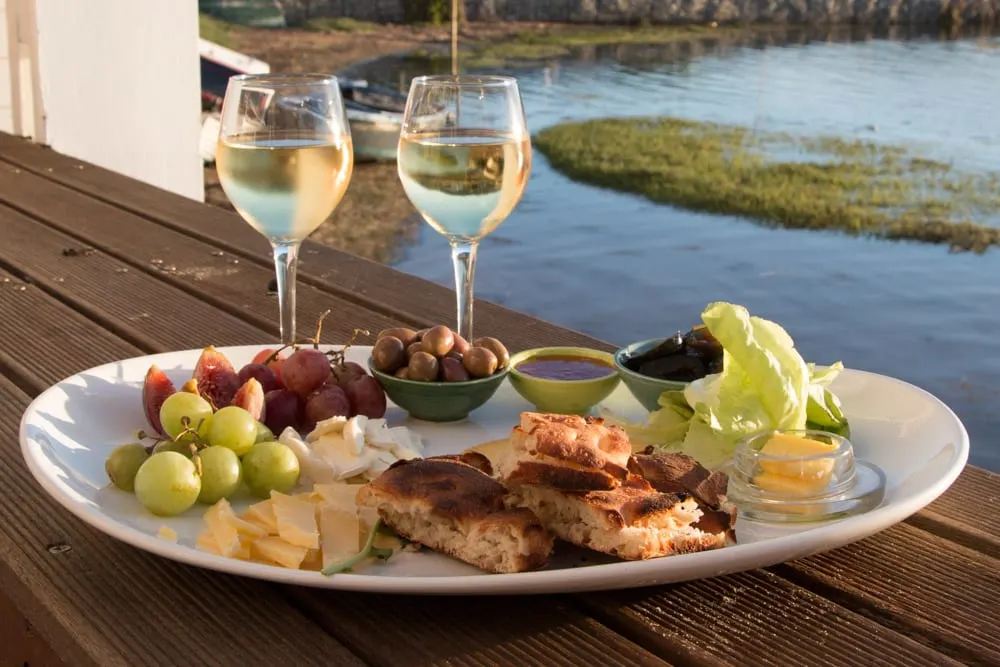 Sundowner Snacks at The Lofts Boutique Hotel on Thesen Island in Knysna South Africa