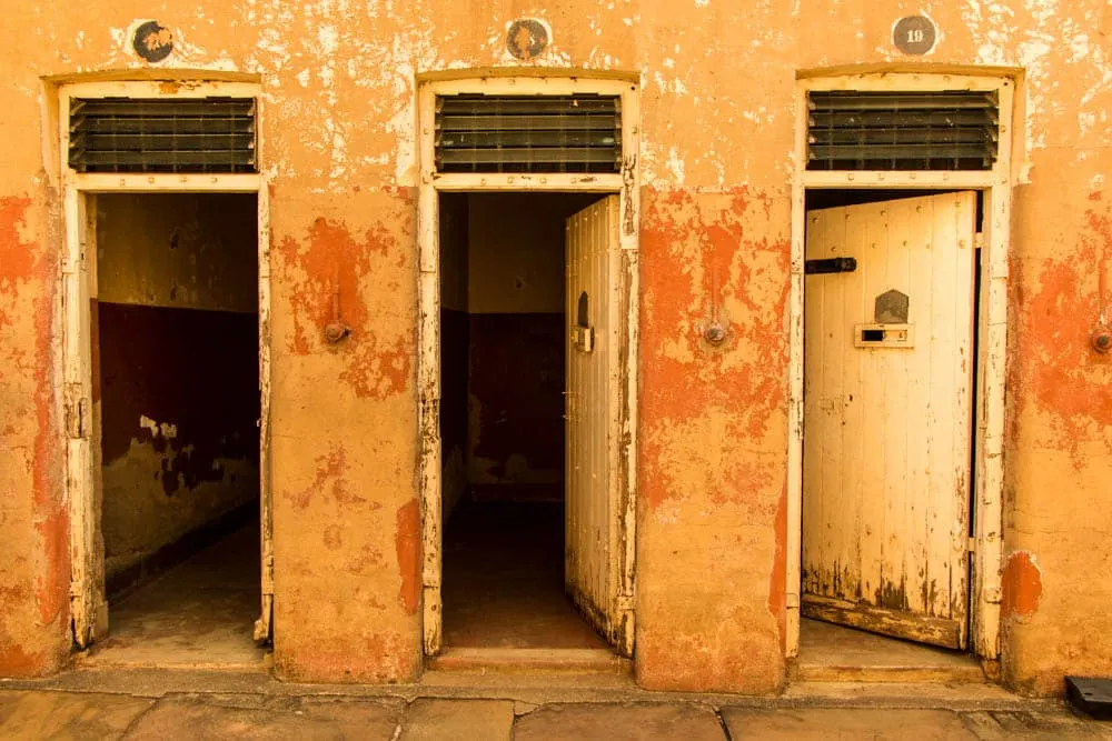 Constitution Hill Jail Cells in Johannesburg South Africa