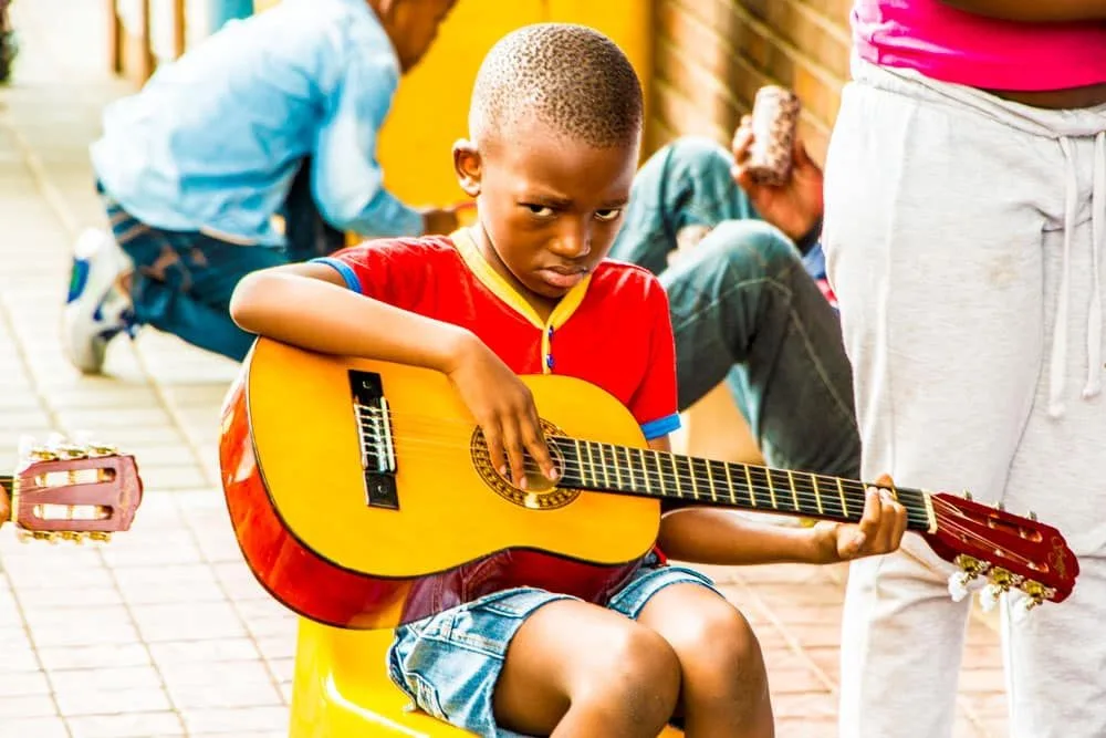 Maboneng Guitar Student in Johannesburg South Africa
