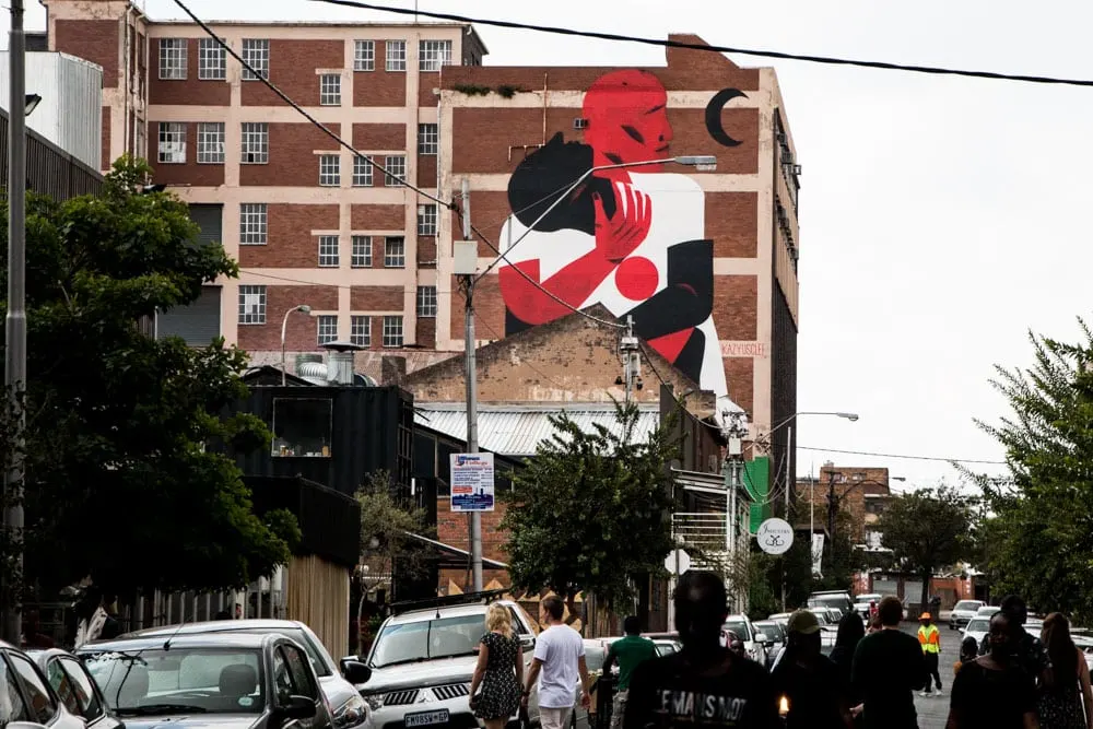 Maboneng Street Art in Johannesburg South Africa