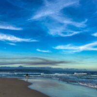 Plettenberg Bay Beach on the Garden Route in South Africa