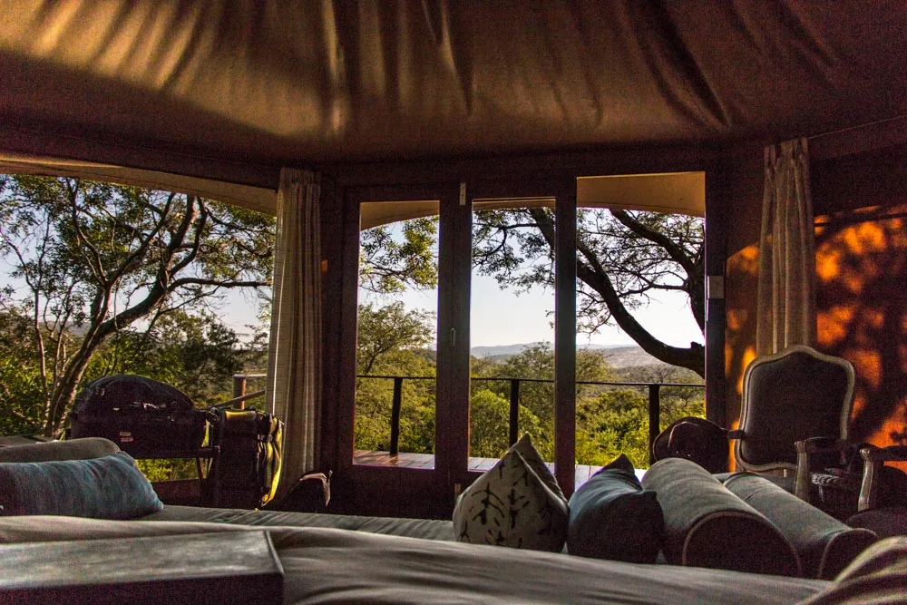 Tent with a View at Thanda Safari in South Africa