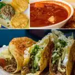 Pinterest image: three images of El Paso food with caption reading 'El Paso'