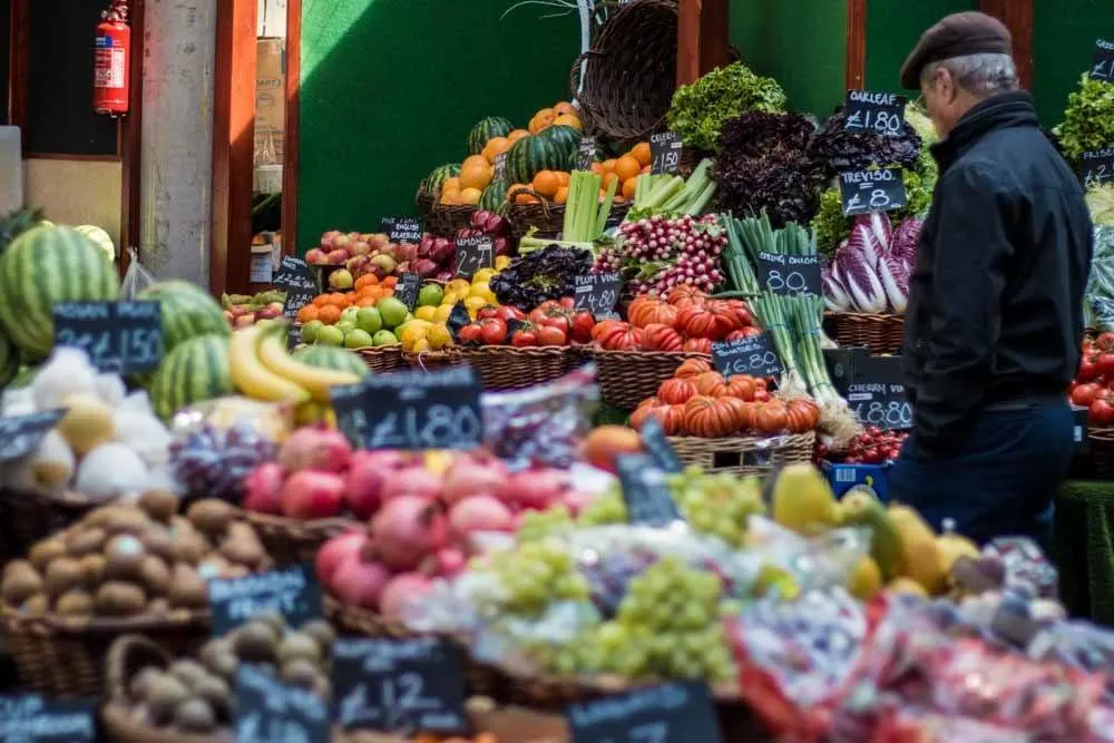 Produce at Borough Market - Best Food Markets in London