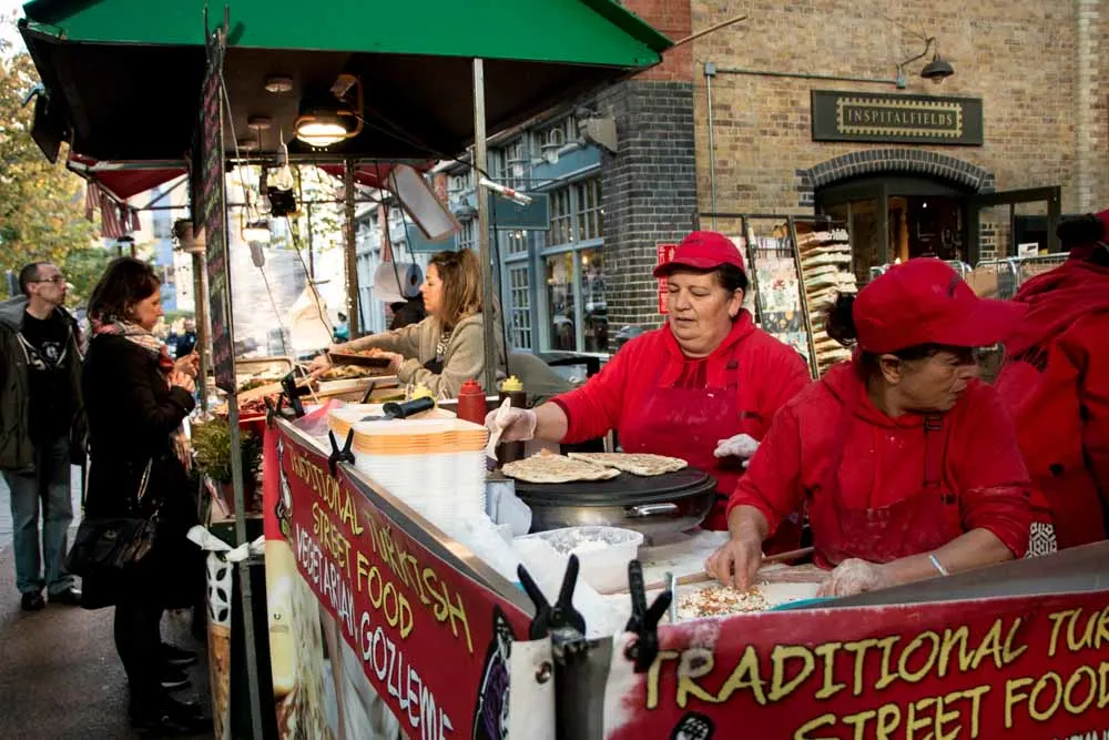 Old Spitalfields Market Vendors - Best Food Markets in London