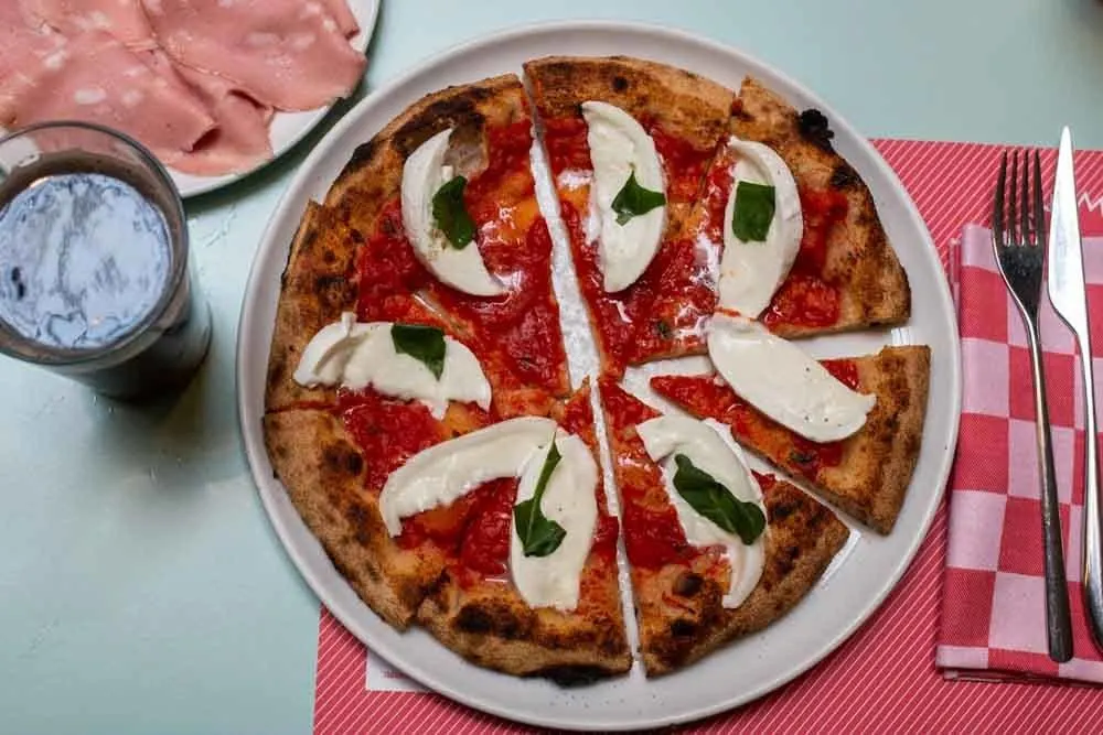 Bufala Pizza at Berbere in Bologna