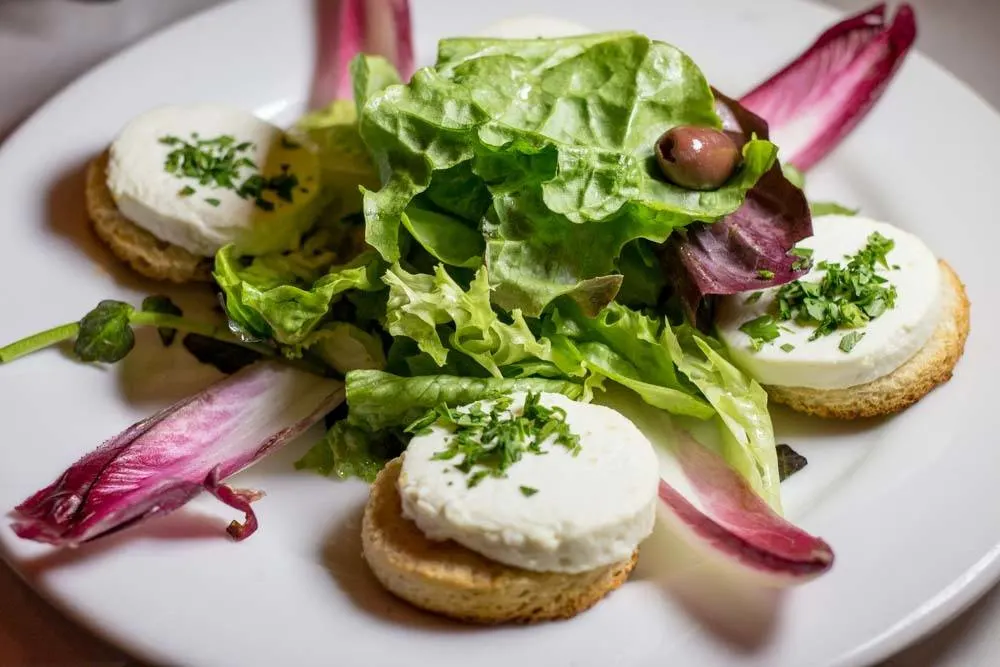Chevre Salad at L'Express in Montreal Canada