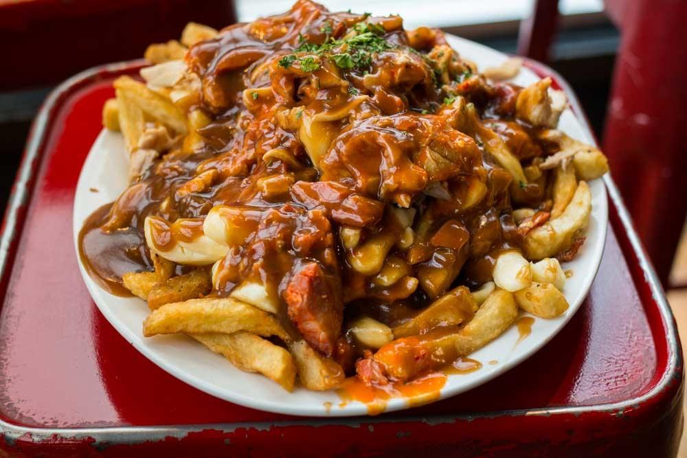 Poutine at Ma Poule Mouilleee in Montreal Canada