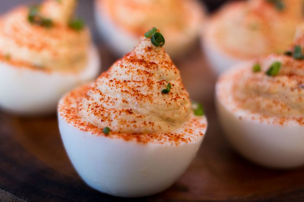 Deviled Eggs at Husk - Fun Places to Eat in Nashville Tennessee