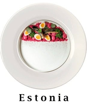 Estonia Plate