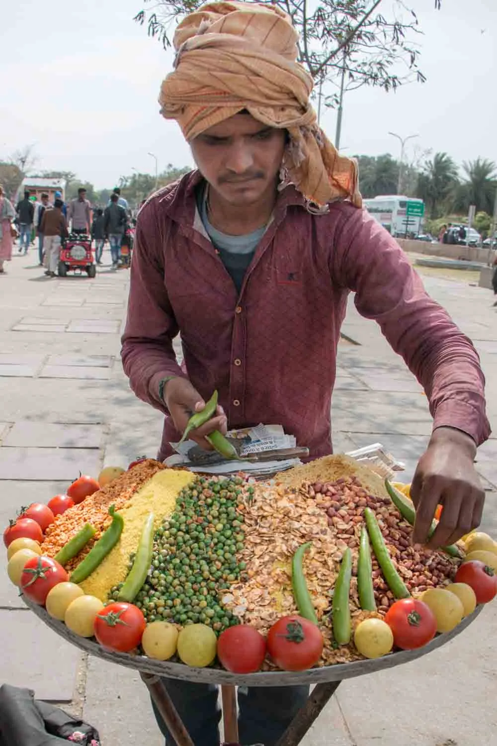 Indian Street Food Vendor