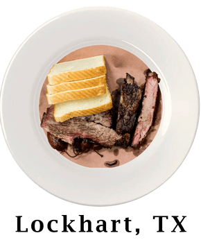 Lockhart TX BBQ Plate
