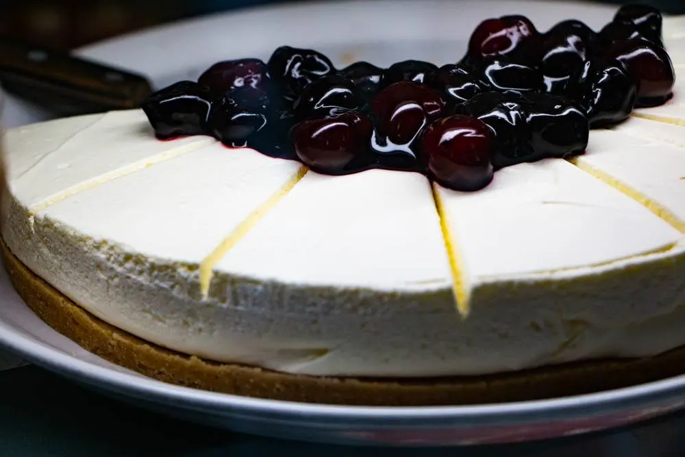 Cheesecake at Ohh Boy in Athens Greece
