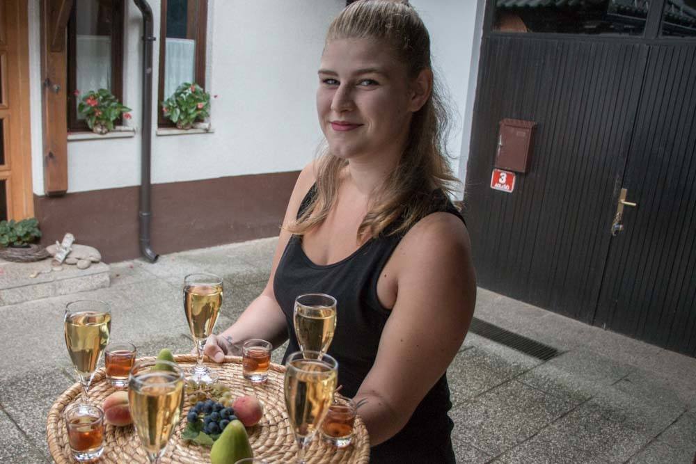 Big Berry Schnapps Tasting in Slovenia