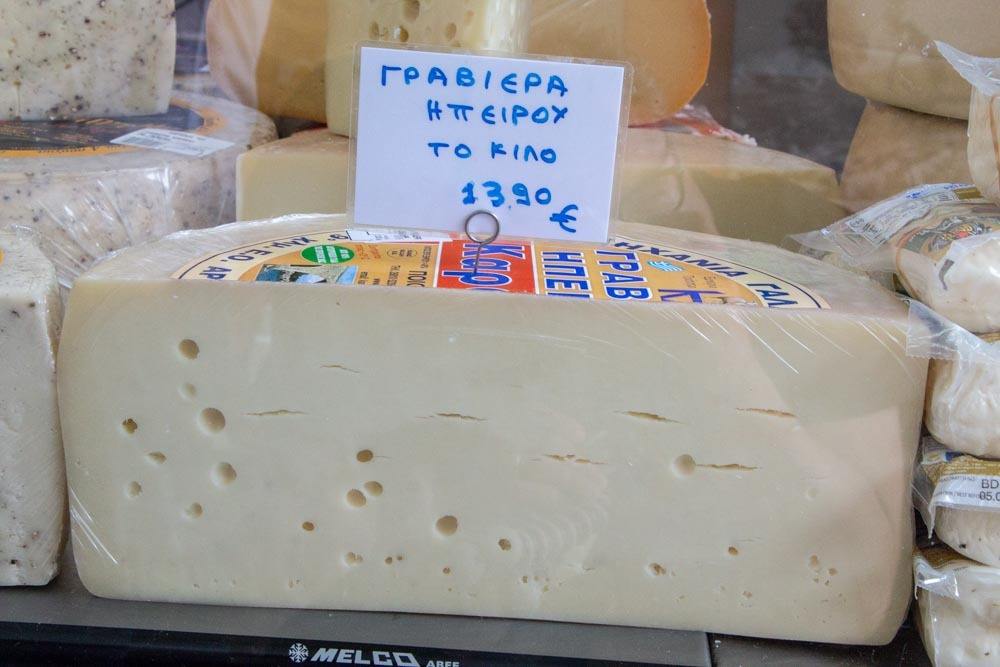Cheese at I Strouga Tou Moria in Athens Greece
