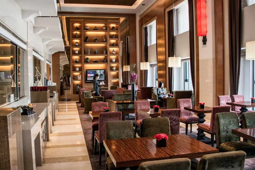 Executive Club Lounge at the Swissotel Grand Shanghai 