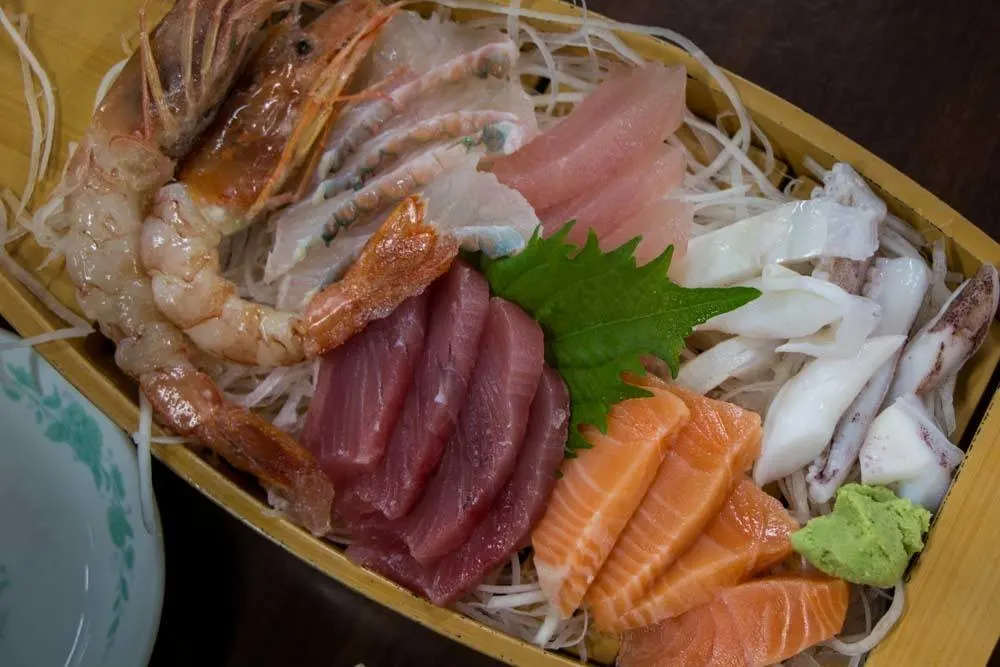 Sushi in Naha Okinawa Japan