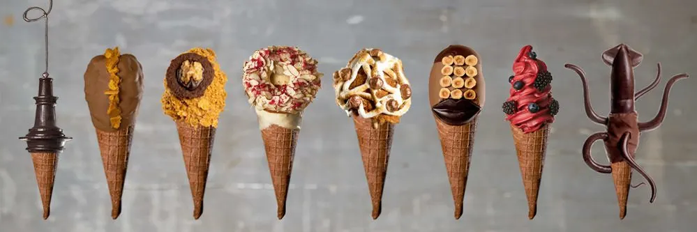 Giapo Ice Cream Cones in Auckland New Zealand - New Zealand Food