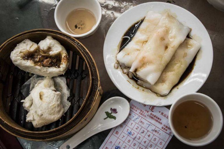 Dim Sum at Lin Heing Tea House in Hong Kong