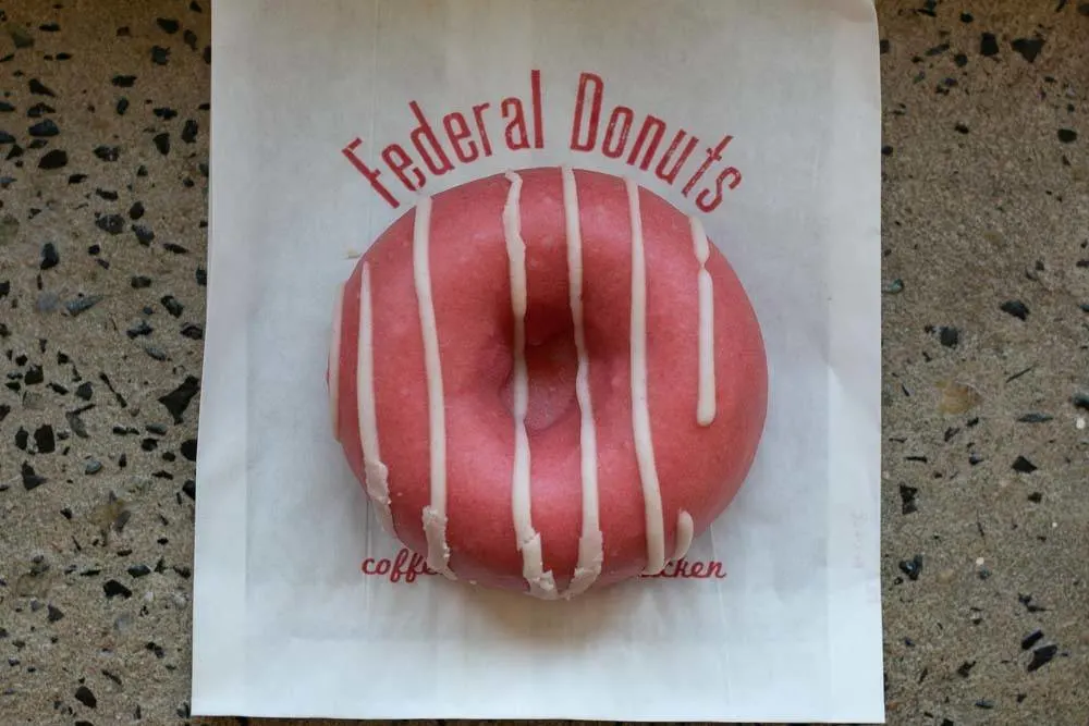 Fancy Donut at Federal Donuts in Philadelphia