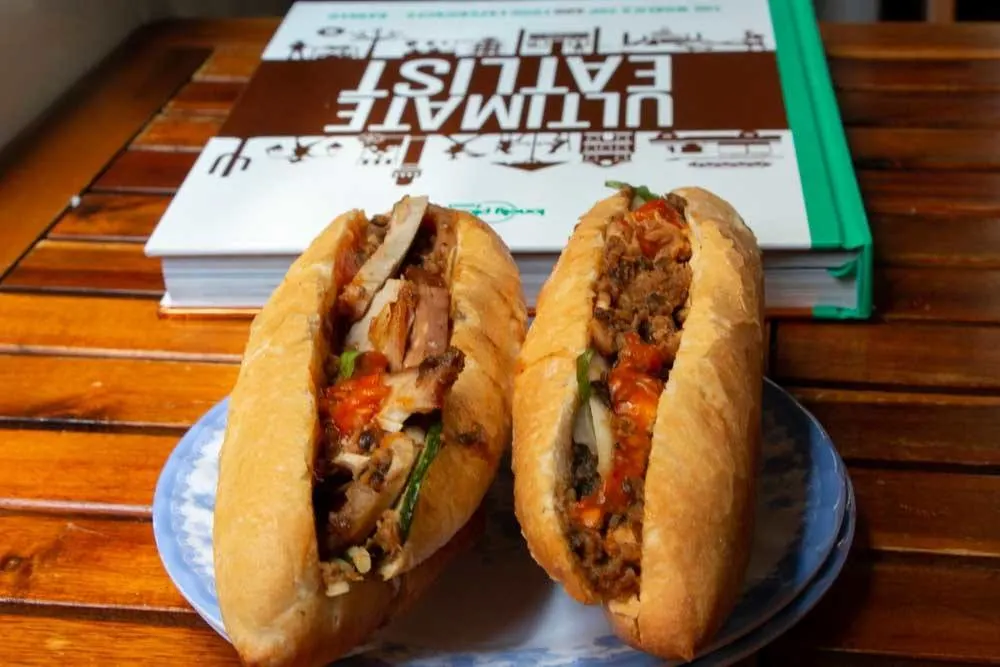 Lonely Planet Ultimate Eatlist with Banh Mi