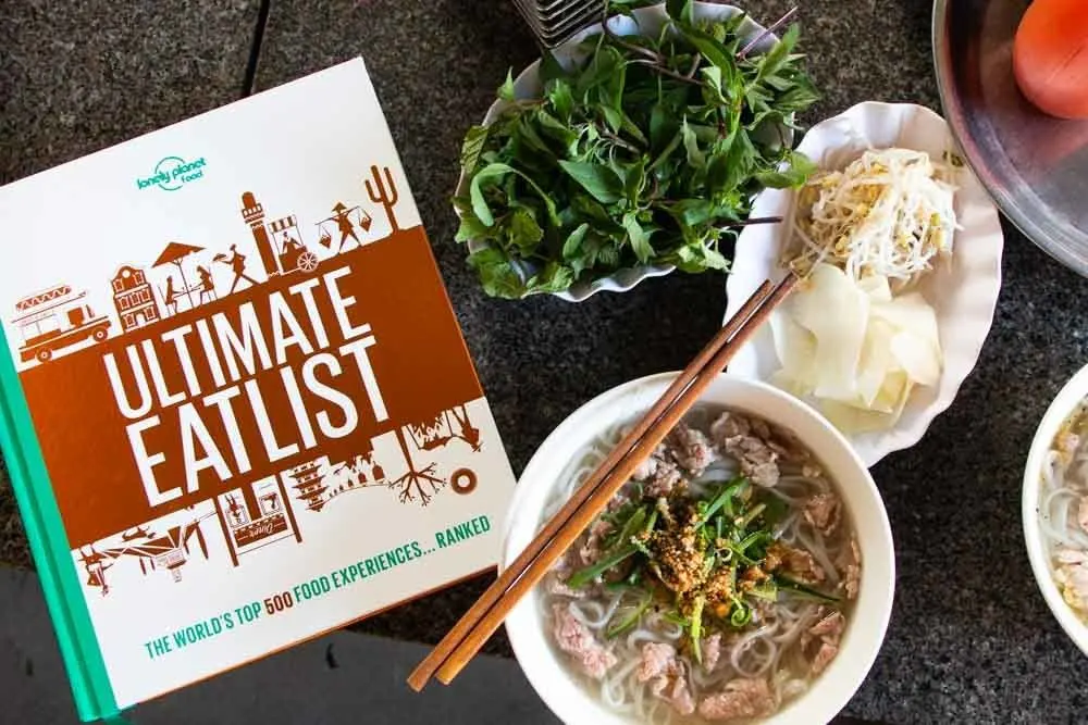 Lonely Planet Ultimate Eatlist with Pho