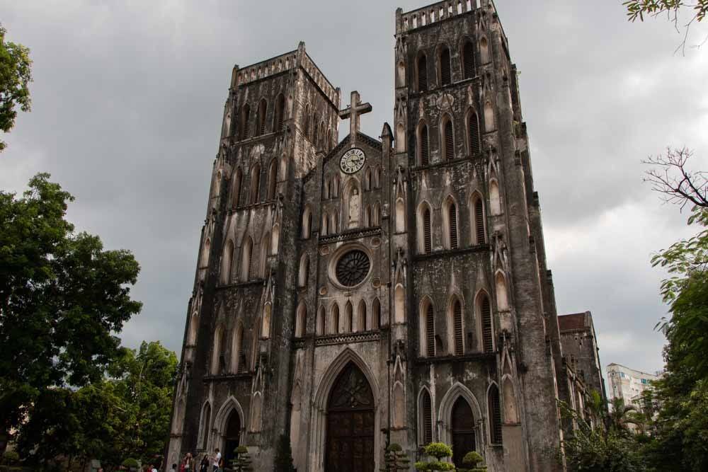 St Joseph's Cathedral in Hanoi