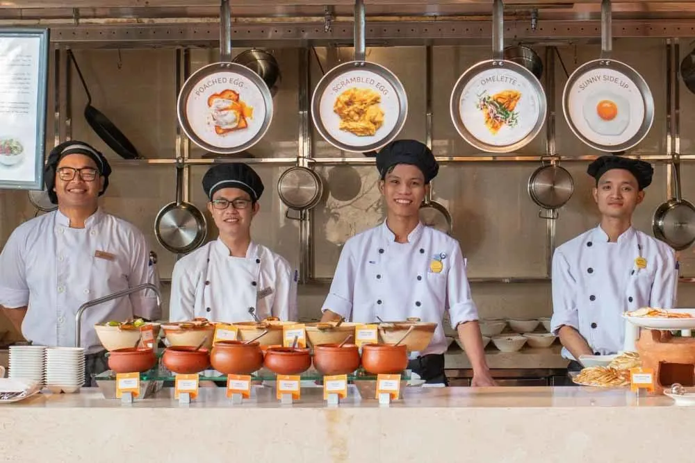 Breakfast Chefs at Novotel Danang Premier Han River Breakfast
