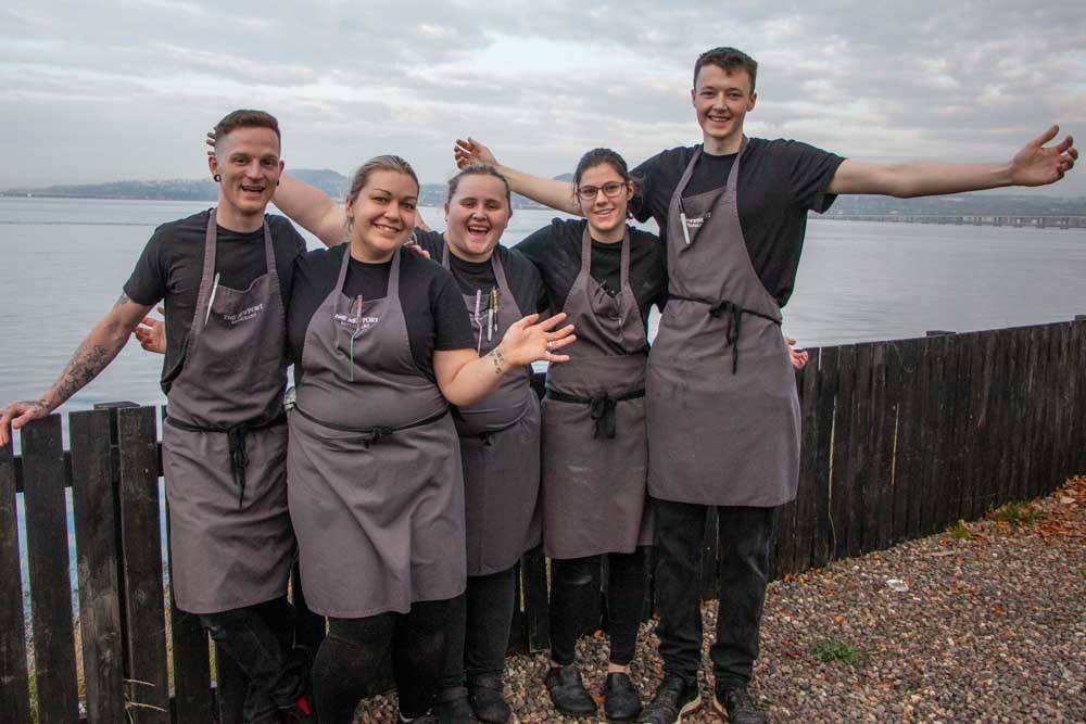 Culinary Team at The Newport in Fife Scotland