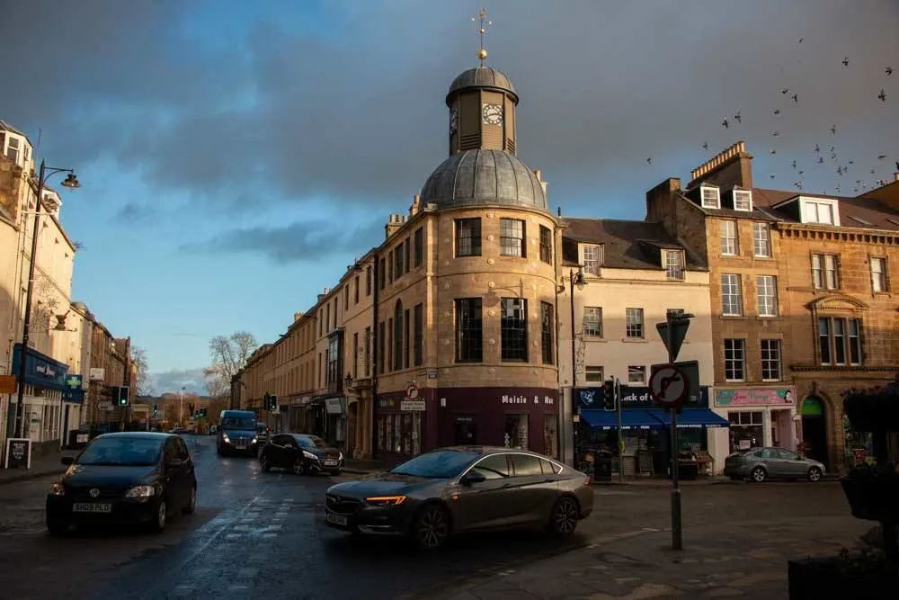 Cupar Burgh Chambers Apartment Building in Fife Scotland