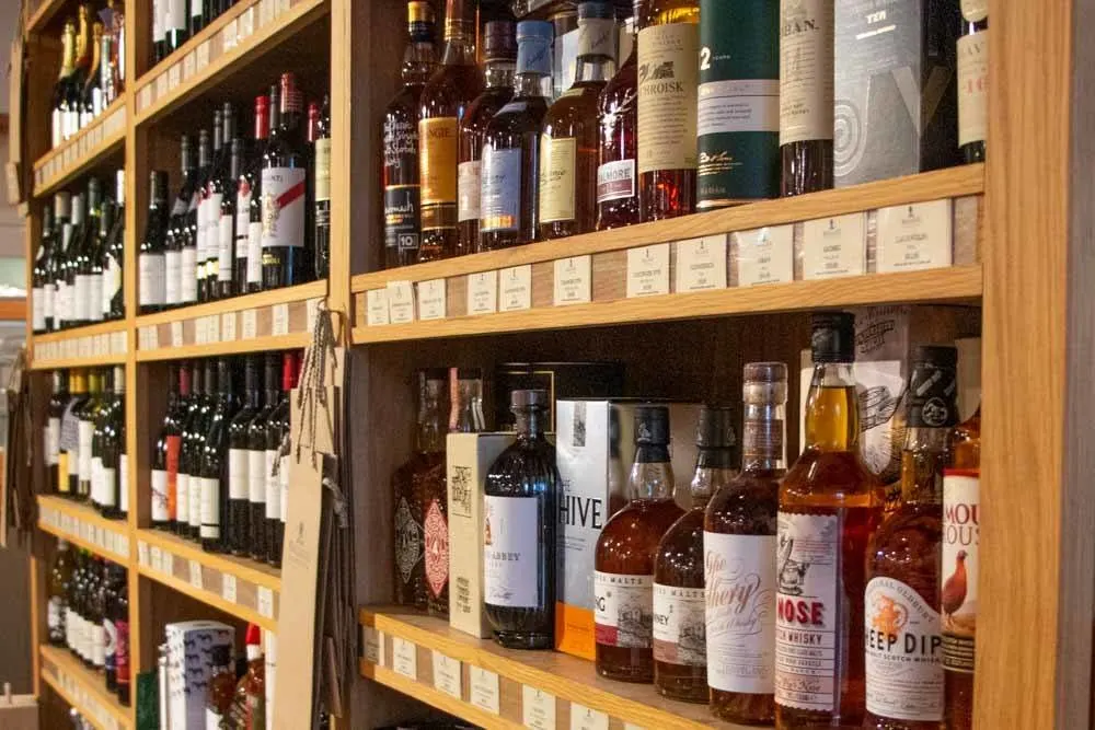 Liquor at Balgove Larder in Fife Scotland