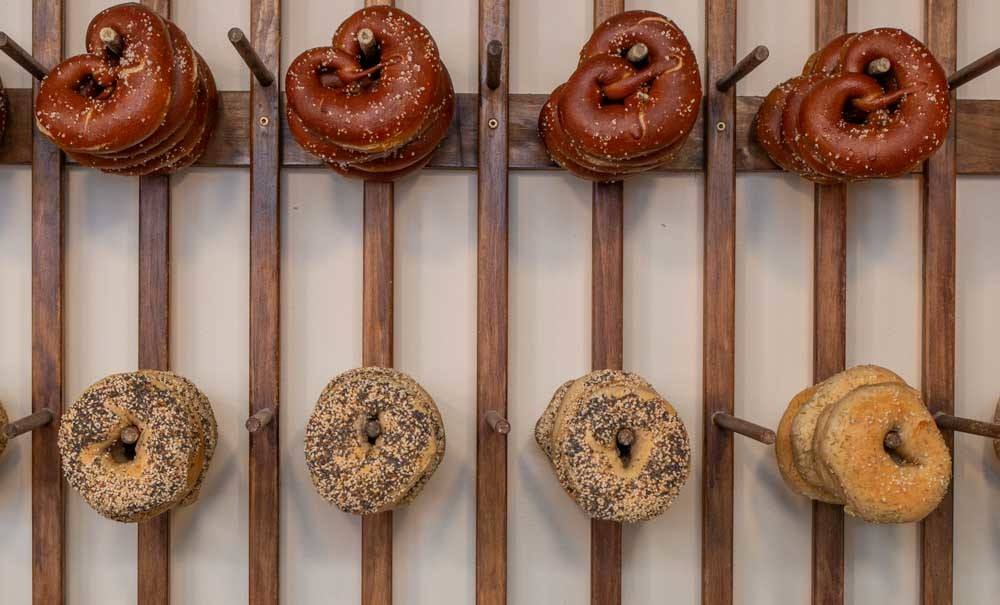 Pretzels and Bagels at BreadHive Bakery and Cafe in Buffalo