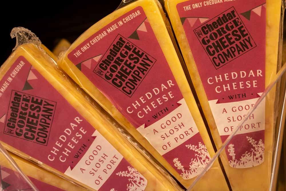 Cheddar Cheese at Cheddar Gorge Cheese Company