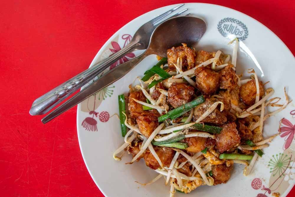 Kanom Pakkaad on Bangkok Street Food Tour