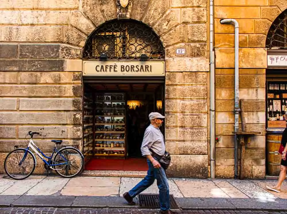 Caffe Borsari in Verona Italy