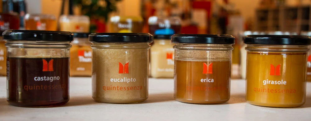 Honey at Mieli Thun in Trentino