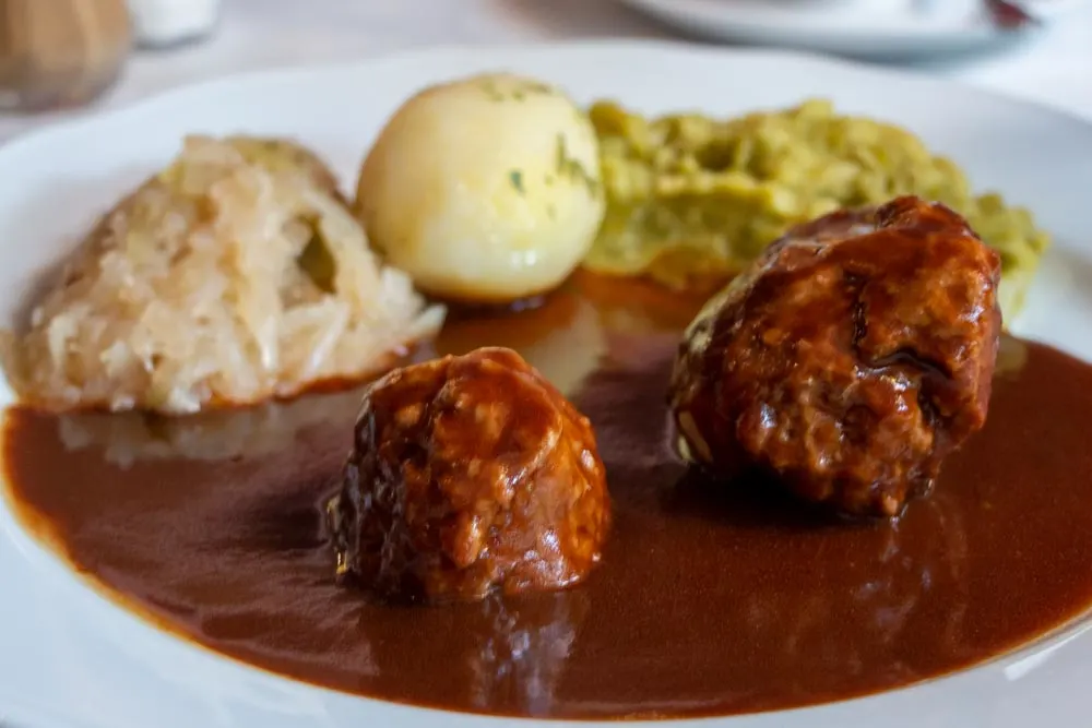 Norway Food - Kjottkaker - Meatballs