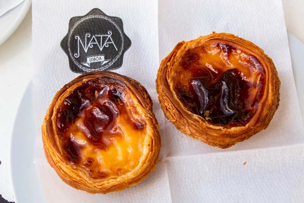 Pasteis de Nata at NATA Lisbon in Cascais