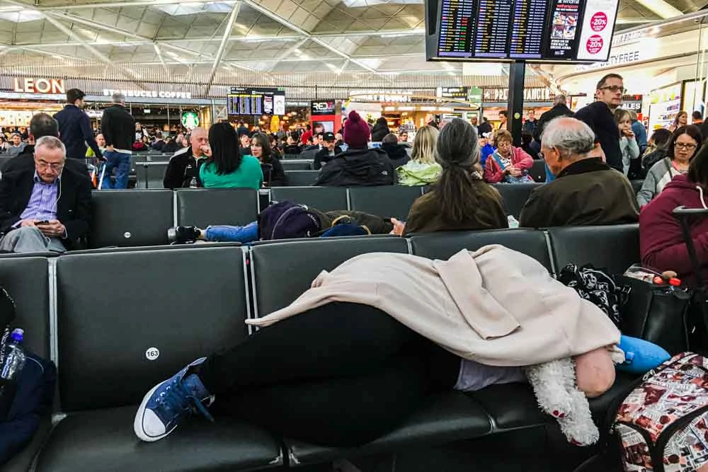 Stansted Airport Waiting Area