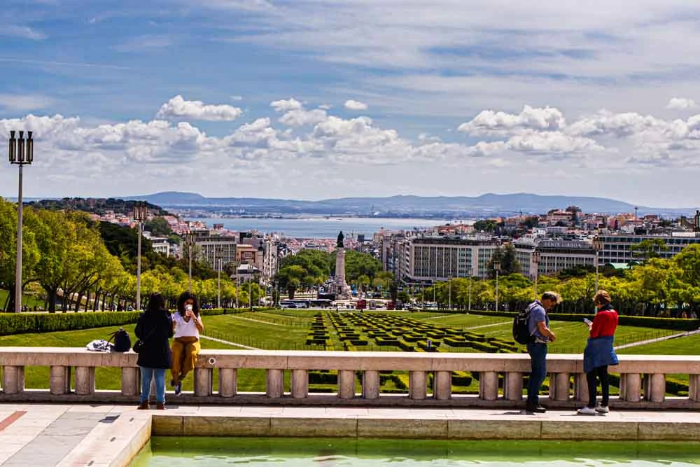 View of Lisbon from Parque Eduardo VIII