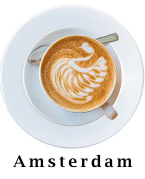 Amsterdam Coffee Plate