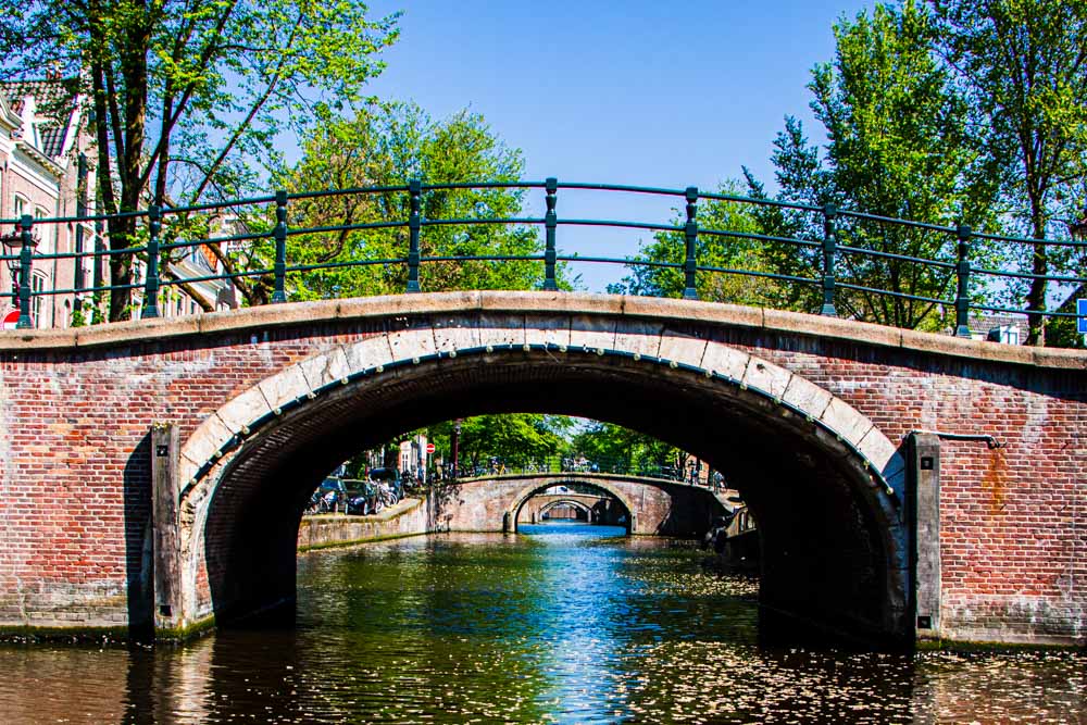 Canal Bridge in Amsterdam