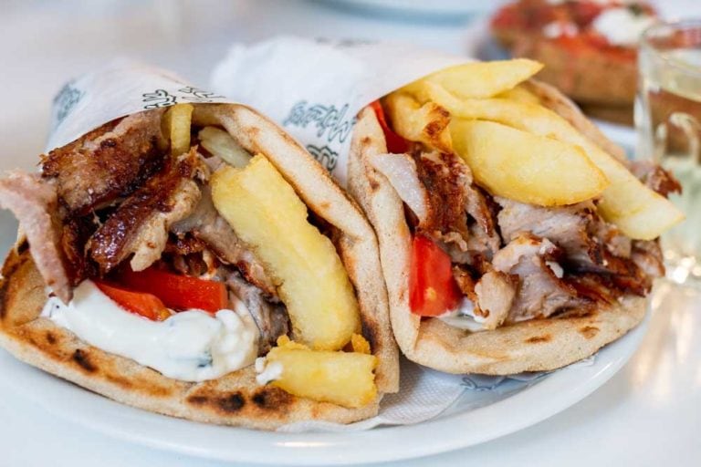Mykonos Food - Gyros