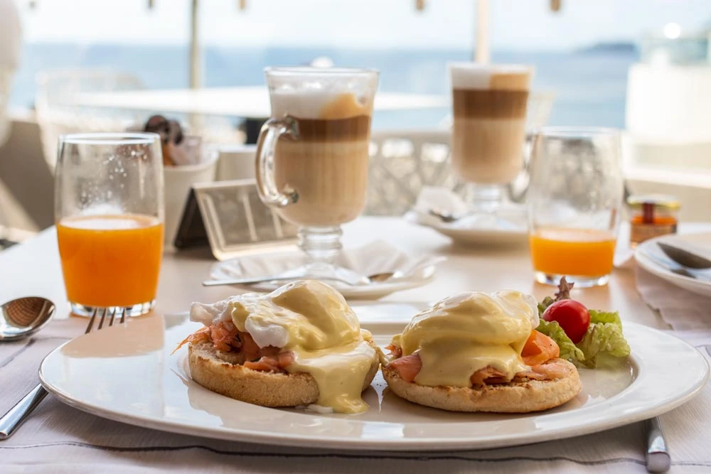 Breakfast at Elysium Resort in Rhodes