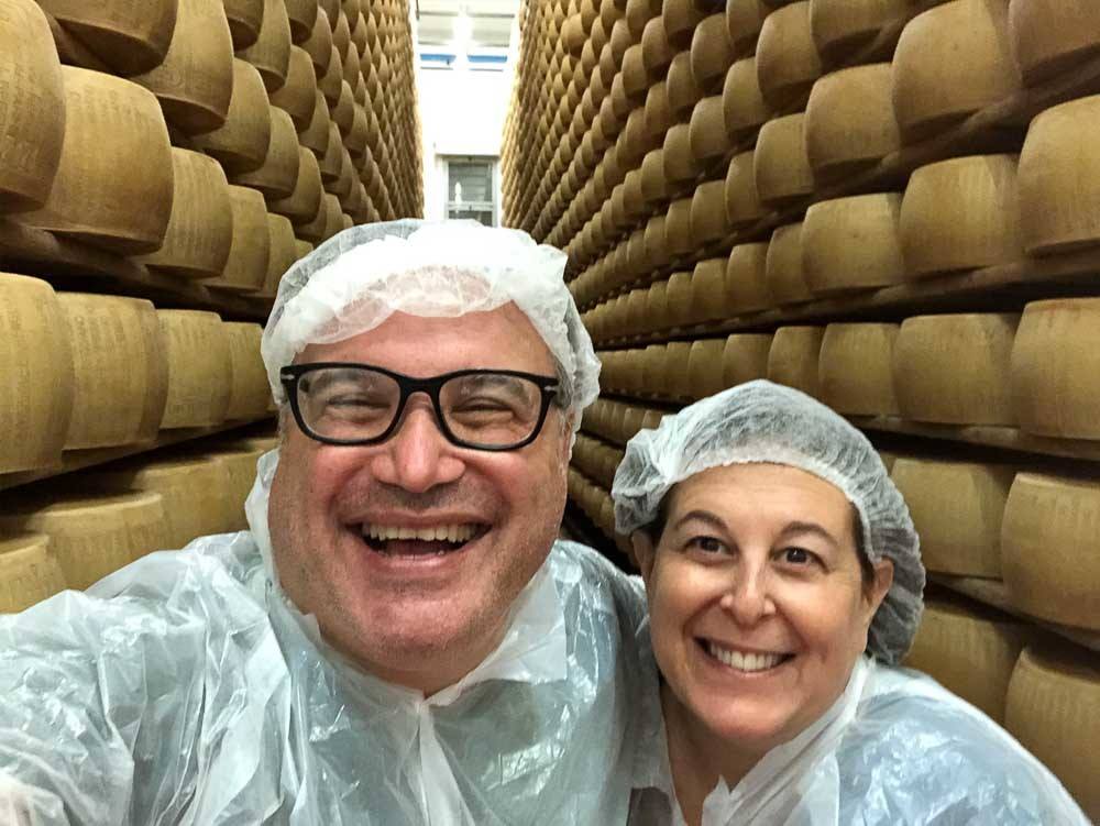 2foodtrippers at Parmigiano Reggiano Factory