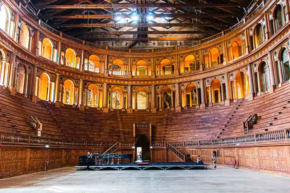 Teatro Farnese in Parma Italy