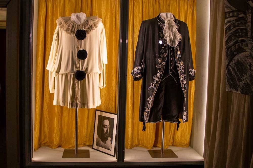 Costumes at Casa Museo Luciano Pavarotti in Modena