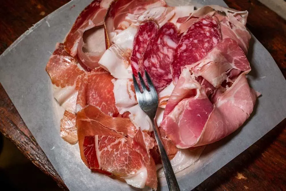 Cured Meat at Oste Magno Parma in Parma