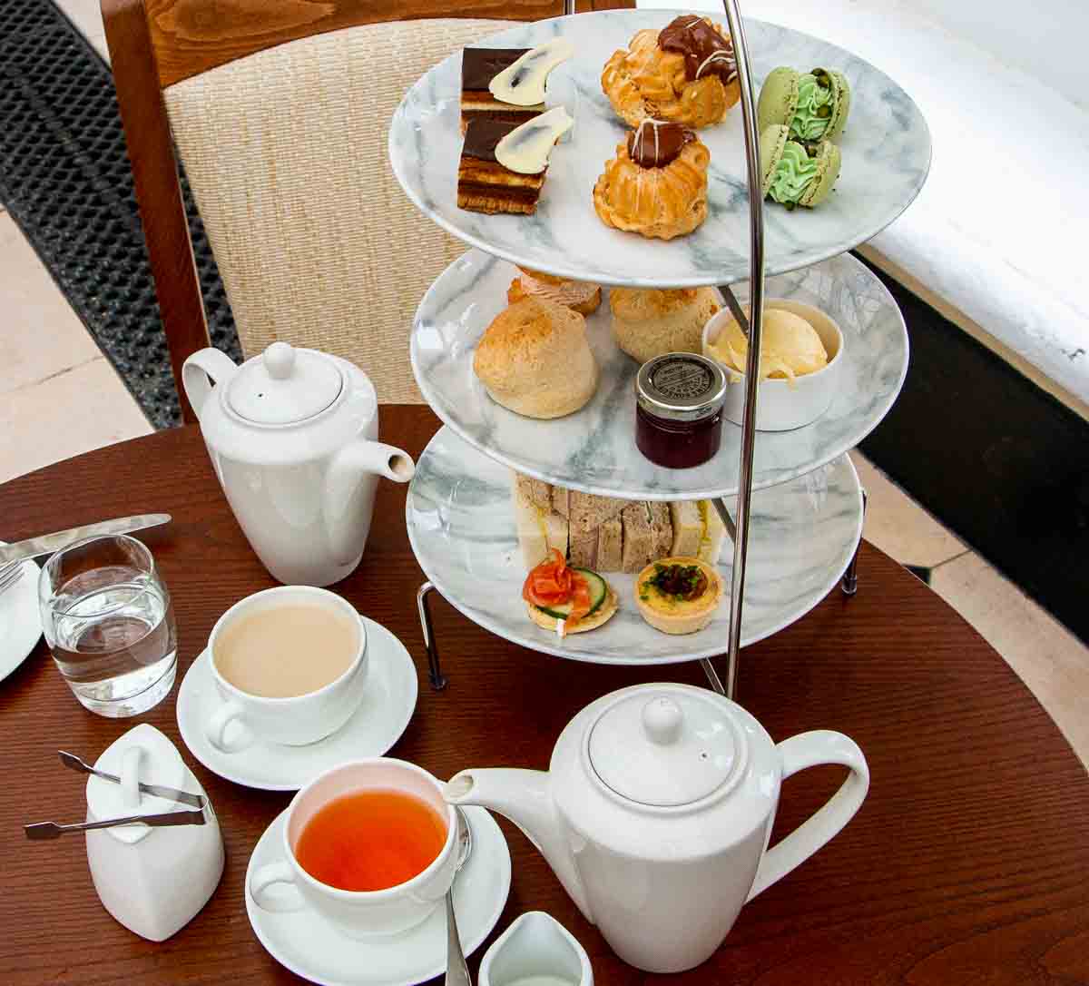 High Tea at Blenheim Palace in England