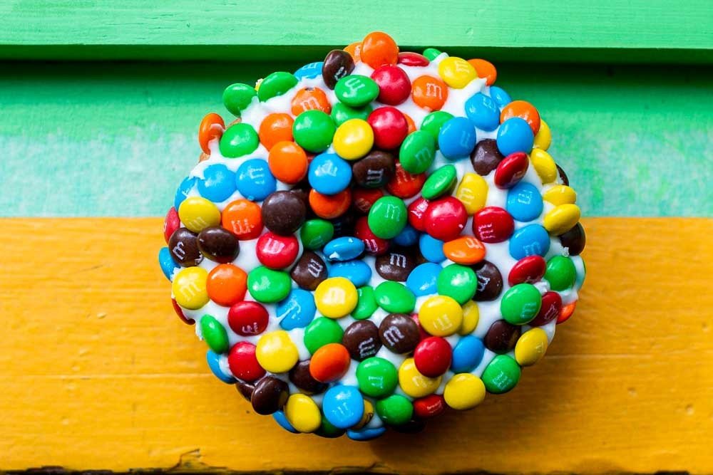 M and M Donut at Voodoo in Portland OR
